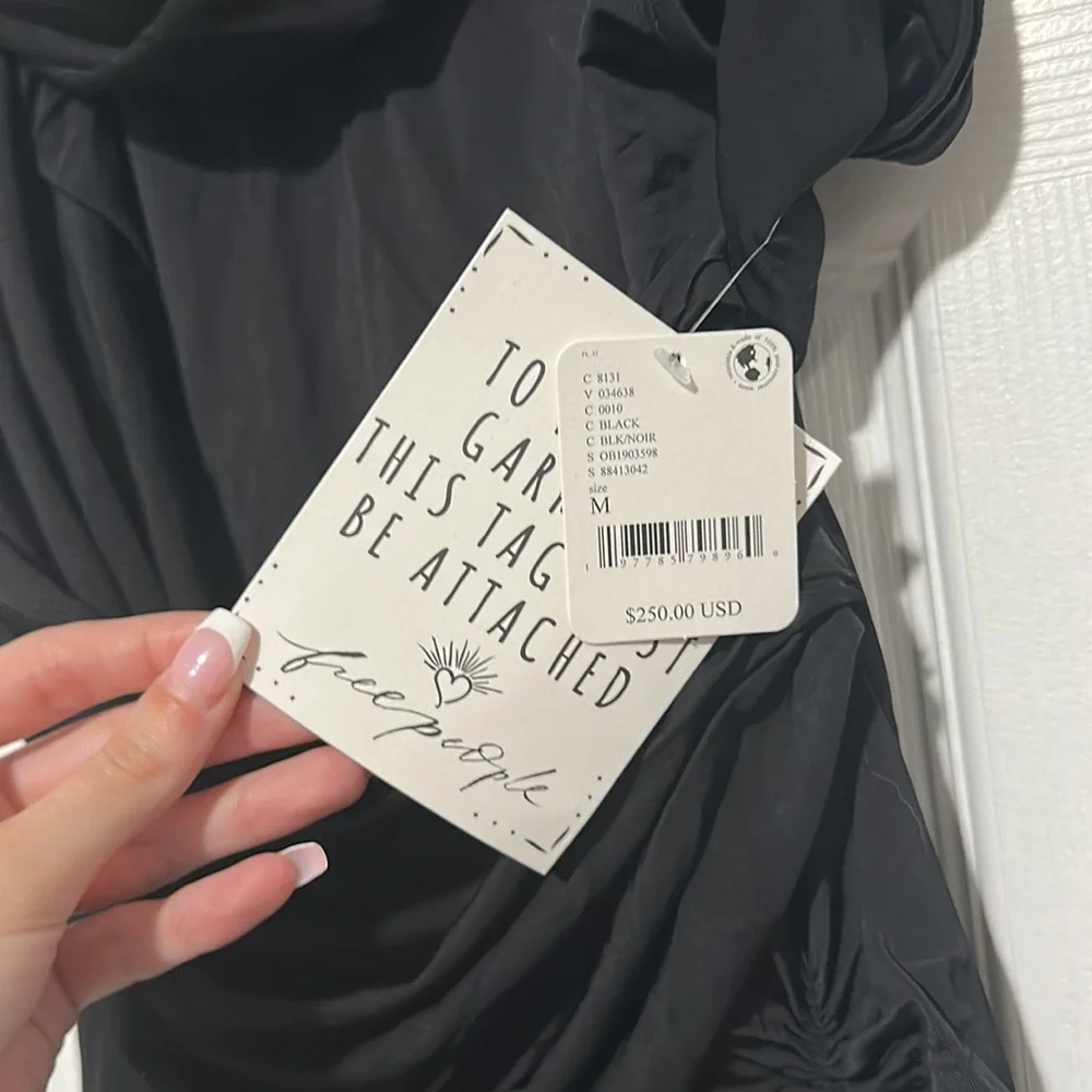 Free People Roxanne Dress in Black - Picture 7 of 13